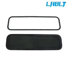 Om352170oc Lablt 42 Inch X 12 Camper Rv Window Horizontal Sliding Replacement Glass With Trim Ring