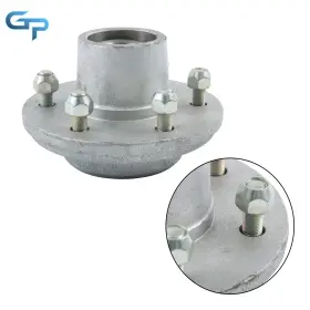 Gre218065 Labwork W/bearing Kit #42 Spindle 6 On 5.5ft Galvanized Trailer Hub For 6000lb Axle