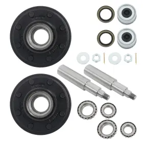 Gre218215 Labwork For 7000lbs Axle 8 On 6.5ft Wheel Hub Kits And Circular #42 Spindle With Bearing Kit Gre218215 Labwork For 7000lbs Axle 8 On 6.5ft Wheel Hub Kits And Circular #42 Spindle With Bearing Kit