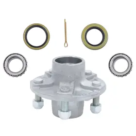 Law260394 Labwork 1 1/16in Bearings Hub Galvanized 5 Bolt For 2k-2.5k Lb. Axles