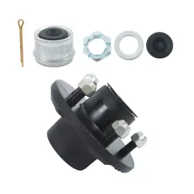 Law260640 Labwork Pre-assembled For 3500 Lbs. #84 Spindle 5 On 4.5ft Trailer Hub Kit