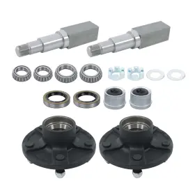 Law261024 Labwork 5 On 5ft Trailer Hub Kit And With Bearing 8.25ft Square #84 Spindle