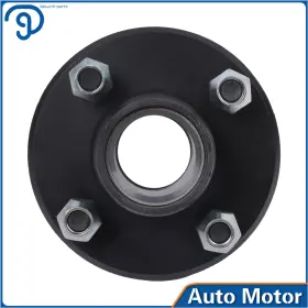 Lp1040160ks Labwork 2 000 Lbs Axle Capacity 4 Lug On Inch - Trailer Idler Hub