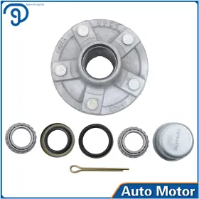 Lp1041792ks Labwork 5 Lug 1 1/16 Inch Bearings 44649 2000lbs Kit Boat Trailer Galvanized Idler Hub