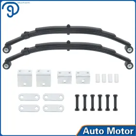 Lp842664ks Labwork Trailer Axle Suspension Kit For 5000lbs 4 Leaves 2500 Lb Leaf Spring And Hanger