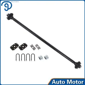 Lp939312ks Labwork 2000lbs Trailer Axle 4 Lug-4ft 46.5ft Spring Center 56.5ft Hub Face With U-bolt Lp939312ks Labwork 2000lbs Trailer Axle 4 Lug-4ft 46.5ft Spring Center 56.5ft Hub Face With U-bolt