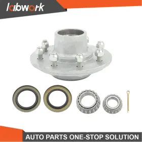 Tl43632q Labwork 8 On 6.5ft Galvanized Trailer Hub Kit For 7000lb Axle #42 Spindle