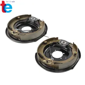Labwork Tr112020 1rh 1lh Electric Trailer Brake 12 Inch X 2 Self-adjusting Assembly For 7000lbs Axle