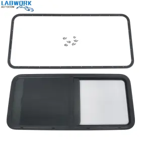 La2230524cm Labworkauto Rv Window 48 Inch W X 22 H Horizontal Slider For Cargo Trailer With Screen Dot