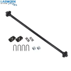 Labworkauto La2230866cm 4 Lug-4ft 2k 2000lbs Trailer Axle With 56.5ft Hf 46.5ft Spring Center U-bolt