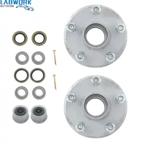 La2472204cm Labworkauto 1ft Spindle With Trailer Bearing Kit 5 On 4.5ft Hub For 2000lb La2472204cm Labworkauto 1ft Spindle With Trailer Bearing Kit 5 On 4.5ft Hub For 2000lb