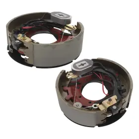 Labworkauto La3201690cm Self Adjusting 7 Bolt 12-1/4x3-3/8 Inch Electric Backing Plate For 8k-10k Lbs Axle