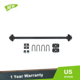 Pc3170826 Labworkauto New For 2 000 Lb Trailer Axle 5 Lug-4.5ft 47.5ft Hub Face Pitch With U-bolt Kit