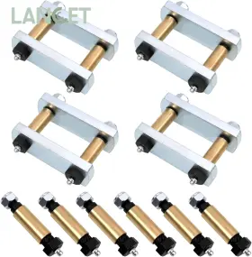 Uo12-021 Lancetauto Heavy Duty Shackle Upgrade Kit 3.125 Inch Shackles For Tandem Axle Trailer Truck