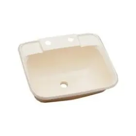16186pw Lasalle Bristol Sink Plast 12x15x6 White