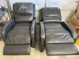 692829 Lci 2 X Thomas Payne Dark Chocolate Pushback Recliner Chair Rv Camper Trailer 27.5 Inch #2