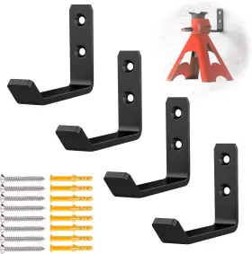 Qjdgg-001 Lcusepu Jack Stand Wall Mount Organizer Car Stands Hooks For Black