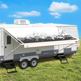 Leaveshade Lvaf173mnt Rv Awning Fabric Replacement 17 3 Heavy Duty Vinyl Coated Mountains