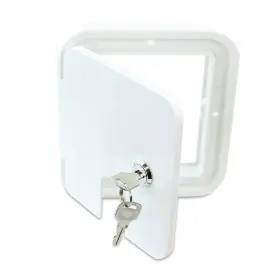 Leisure Cords 630991283443 Rv Camper Trailer Motorhome Power Cord Hatch Electrical Access Door White-1801l