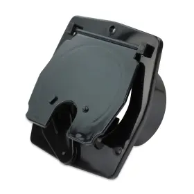 Leisure Cords 630991283467 Rv Camper Power Cord Hatch Black-9b Electrical Access Door Motorhome Trailer