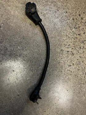 Lc-db-3050-18 Leisure Cords 50 Amp Female To 30 Male Dogbone Adapter Rv Electrical Cord Cable 18 Inch Lc-db-3050-18 Leisure Cords 50 Amp Female To 30 Male Dogbone Adapter Rv Electrical Cord Cable 18 Inch