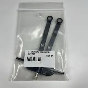 236886 Lippert Rv Trailer Camper Window Scissor Operator 4 Inch Black Oem New