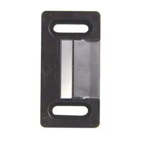 198287 Lippert Components Rv Entry Screen Door Frame Striker 2.20 Inch X 1.125 Radius Outside Str