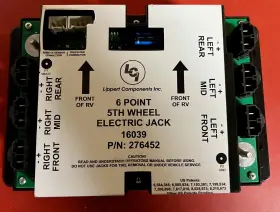 276452 Lippert Components Lci 6 Point Auto Leveling Electric Jack Control Board New