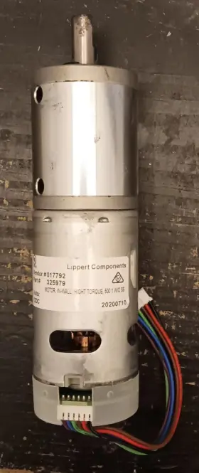 325979 Lippert Components Bed Tilt Motor High Torque 500 1 Without Ss Part#325979