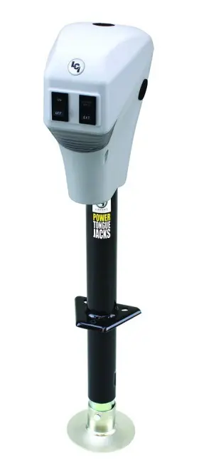 285322 Lippert Components 848150002051 White Power Tongue Jack