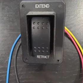 Lippert Components 848150058126 Replacement Power Stabilizer Extend/retract Switch With Rocker Operat Lippert Components 848150058126 Replacement Power Stabilizer Extend/retract Switch With Rocker Operat