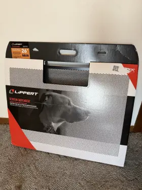 Lippert Components 848150061508 Screen Defender Rv Entry Door Protector Kit 26 Inch Black Powder-coated New