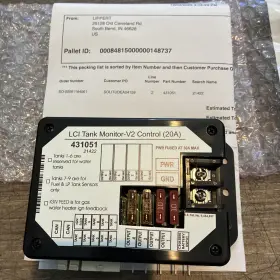 431051 Lippert Lci 20a Tank Monitor V2 Control Module S71 431051 Lippert Lci 20a Tank Monitor V2 Control Module S71