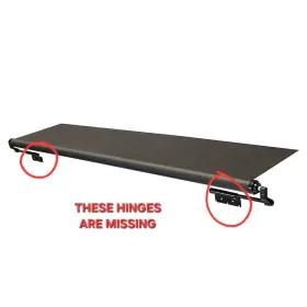 V000168105 Lippert Components Solera 84 Inch Slide Topper - Black Read Description #2