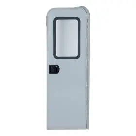 V000381479 Lippert - 26 Inch W X 72 H Polar White Embossed Oblong Entry Door