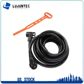 Ap10931le378er Ljt 50 Amp Rv Extension Cord 25 Ft 100% Copper Wires For Trailer Motorhome Camper