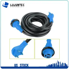 E10908cp377s Ljt 25ft Foot 30a Amp Rv Extension Cord Trailer Motorhome Camper Power Supply Cable