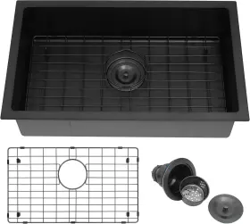 Tx2515s Lonsince Rv / Kitchen Sink 25 Inch X15 X7 - Black Undermount Stainless Steel