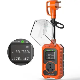 Rv12 Losrik 30 Amp Rv Surge Protector Waterproof - Real-time Power Monitor For Trailers Rv12 Losrik 30 Amp Rv Surge Protector Waterproof - Real-time Power Monitor For Trailers