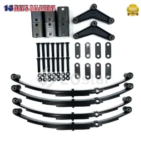 Pr4b Lostar 3500lbs Tandem Trailer Axle Suspension Kit Leaf Springs And Hanger Pr4b Lostar 3500lbs Tandem Trailer Axle Suspension Kit Leaf Springs And Hanger