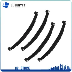 Ljt845367ljt Lujuntec 4 Pcs 5 Leaf Trailer Spring 26 Inch Length 1/4 Arch 2500lb Capacity Ljt845367ljt Lujuntec 4 Pcs 5 Leaf Trailer Spring 26 Inch Length 1/4 Arch 2500lb Capacity