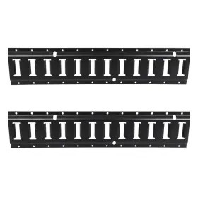 13276199 Luxfineparts For Trailers 2 Pack 2ft E Track Tie Down Rails System Power Coated E-tracks