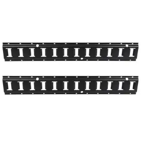 13276200 Luxfineparts For Trailers 2 Pack 3ft E Track Tie Down Rails System Power Coated E-tracks