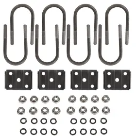 13276203 Luxfineparts For 3500lbs 2-3/8 Inch Round Axle 5 1/2 Long Diameter Trailer U-bolt Kit 13276203 Luxfineparts For 3500lbs 2-3/8 Inch Round Axle 5 1/2 Long Diameter Trailer U-bolt Kit