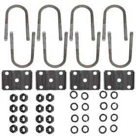 13276204 Luxfineparts For 7000lbs Trailer Axle 3 Inch Round 7 Long M14x2 U-bolt Kit