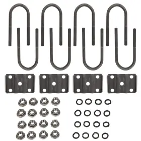 13276205 Luxfineparts For 3500lbs 2-3/8 Inch Round Axle 6 1/4 Long 1/2 Diameter Trailer U-bolt Kit 13276205 Luxfineparts For 3500lbs 2-3/8 Inch Round Axle 6 1/4 Long 1/2 Diameter Trailer U-bolt Kit
