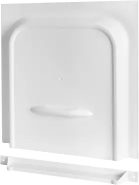 Luxlead 618528862576 Rv Screen Door Slider 12 Inch White Panel With Slide Stop Fit For Trai