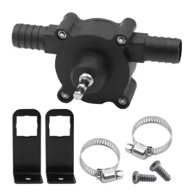 2ta5mv7wf8vh5se9d01 Lzndeal Electric Drill Pump For Water Gasoline Oil Diesels Fluid Black