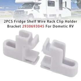 2930693045 Madhornets 2pcs Fridge Shelf Wire Rack Clip Holder Bracket For Dometic Rv 2930693045 Madhornets 2pcs Fridge Shelf Wire Rack Clip Holder Bracket For Dometic Rv