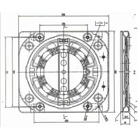 N002-a039 Madhornets Universal Motorhome Seat Swivel Turntable Campervan Chassis Modification #2 N002-a039 Madhornets Universal Motorhome Seat Swivel Turntable Campervan Chassis Modification #2
